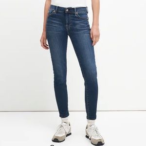 Seven for all man kind b(air) the ankle skinny mid rise